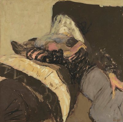 Lucy Hessel Sleeping on a Sofa by Edouard Vuillard